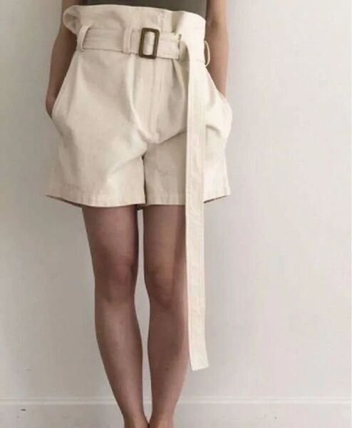 todayful ベルトハーフパンツ