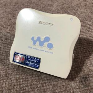 SONY ソニー MZ-E600 WALKMAN ウォークマン ポータブルMDプレイヤー ジャンク品