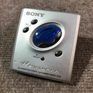  Sony SONY MZ-E505 WALKMAN Walkman MD G-PROTECTION silver portable compact reproduction / audition OK electrification OK present condition goods 