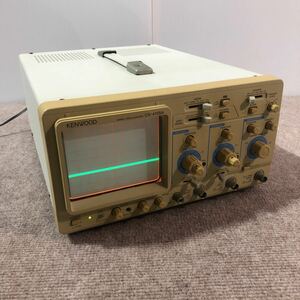 KENWOOD ケンウッド CS-4135A 40MHz OSCILLOSCOPE オシロスコープ 電源コード付き 通電OK 現状品