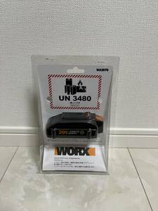 WORX WA3575 20V/2.0Ah lithium ион аккумулятор не использовался батарейный источник питания 