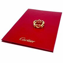 CARTIER　カルティエ　リング　Cハート　K18　YG　750　イエローゴールド　49　9号　指輪_画像10