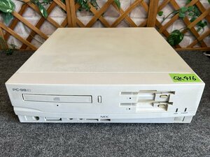 【送140サイズ】NEC　PC-9821 model S1　i386SX-20MHz/MEM1.6MB/HDD欠/FDDより起動OK/FM音源OK/CDドライブNG