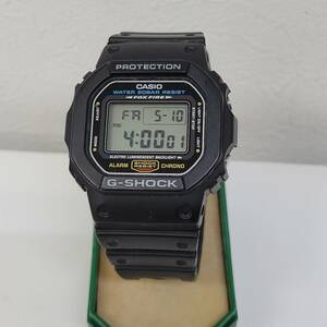 0510-221□稼働品 CASIO カシオ G-SHOCK DW-5600E クオーツ デジタル 腕時計 動作未確認 現状品