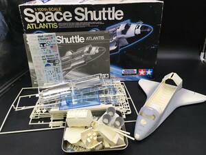 0513-103* construction on the way Tamiya Space Shuttle Atlantis 1/100 box equipped instructions equipped that time thing TAMIYA