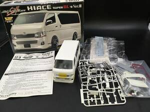 0514-101* construction on the way HIACE SUPER GL '10 silk Blaze 200 Ver.III box equipped instructions equipped Hiace plastic model that time thing Aoshima 
