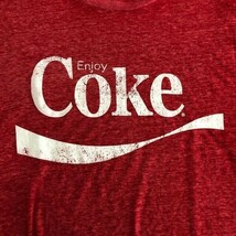 K29 Tシャツ 赤　コカコーラ　XL　企業ロゴ　ビッグシルエット　_画像4