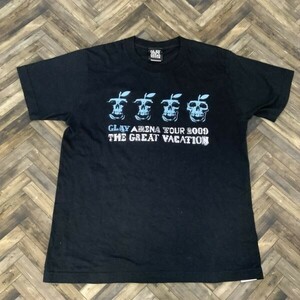 ヤM567 GLAY 2009年 ツアー 半袖トップス Tシャツ ブラック S メンズ