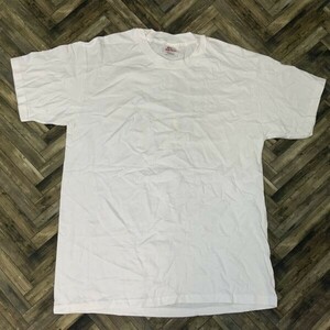 ヤM460 レア J-POP ヘインズ チューブ 半袖トップス Tシャツ ホワイト M メンズ