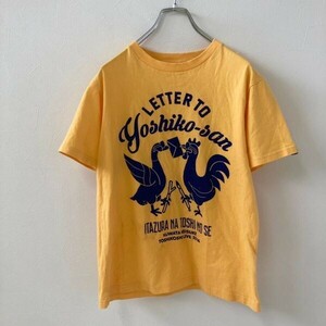 SK47 レア 桑田佳祐 サザン　ライヴT　KUWATA KEISUTE 半袖Tシャツ イエロー メンズ S