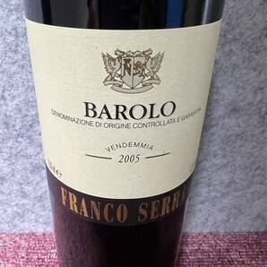 ［200406］ワイン 2005 Franco Serra Barolo フランコ・セッラ バローロ 13.5度 750mlの画像2