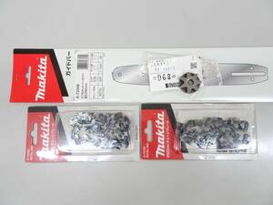 MUC002 MUC008に80TXL マキタ A-73346 チェーソー用ガイドバー 250mm マキタ A-72752 チェーン刃 80TXL-46E 2本 MUC008G マキタ 227905-1 