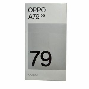 【新品・未開封 SIMフリー】 OPPO A79 5g ミステリーブラック