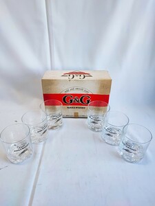 G&G NIKKA WHISKY ファッショングラス セット 未使用 ノベルティ ロックグラス グラス タンブラー ニッカウイスキー 昭和レトロ(050225)