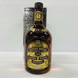 K268-Z9-653【未開栓】CHIVAS REGAL シーバスリーガル ブレンドスコッチウイスキー 12年 箱付き 1000ml 43％ お酒 アルコール ②