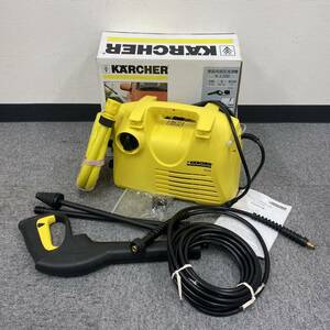 M221-Z7-350 KARCHER Karcher home use high pressure washer K2.030 body electrification has confirmed box / owner manual attaching . yellow cleaning height pressure washing home use electric ②