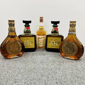 H239-6666 ■【未開栓】Suntory サントリー Johnnie Walker Glenfarclas グレンファークラス ウイスキー 5点 700～1000ml 40～43％ お酒 ②