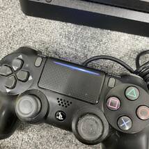 P261-Z15-321 SONY ソニー PlayStation 4 プレイステーション4 CUH-220AB01 通電確認済み 箱.コントローラー電源コード付 ジェットブラック_画像10