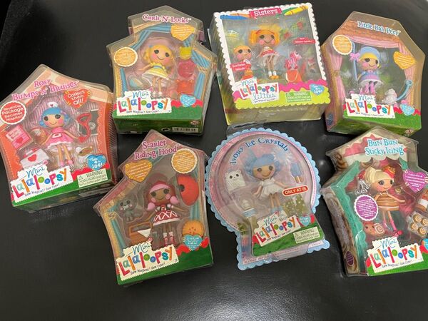 mini Lalaloopsy ララループシー 7点セット
