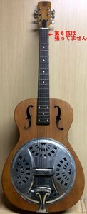 ☆レア！ドブロ/DOBRO リゾネイターギター ラウンドネック Ser.1309120431(類似品\57,200円) 全長98cm/弦長65cm 3.4kg 91年製?/中古□NM