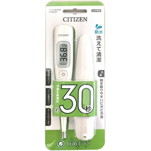  новый товар Citizen электронный термометр CTE507 антибактериальный * водонепроницаемый 30 секунд температура тела предположение 4562191602105