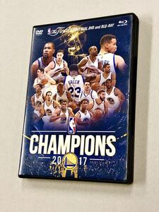 即決！珍品！海外DVD＋ブルーレイ「NBA CHAMPIONS 2016-2017 GOLDEN STATE WARRIORS：バスケットボール　バスケ　BD」送料185円
