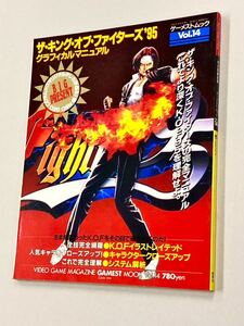 攻略本「ザ・キング・オブ・ファイターズ‘95 グラフィカルマニュアル：ゲーメストムックVol.14」送料込！