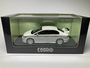 EBBRO ホンダ シビックタイプR FD2 Late version 1/43 Championship White