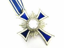 第二次大戦中実物 ドイツ軍 マザークロス 母の名誉十字架 銀章_画像2