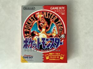 任天堂 ポケットモンスター 赤 箱のみ 箱だけ ゲームボーイ Nintendo pocket monster ポケモン レッド RED