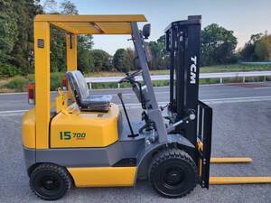 TCM forklift 1.5t FG15N18 マニュアルvehicle　Gasoline　稼働hours798h 【全国配送可能】