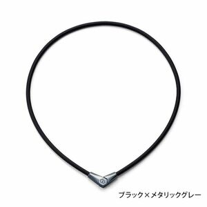 【即決最優先】未使用限定色ブラック×メタリックグレーALTコラントッテ磁気ネックレスMサイズ47cm 箱無し