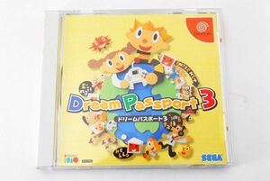  Dreamcast soft Sega Dream passport 3 Toyota Dream Passport 3 Toyota 1229