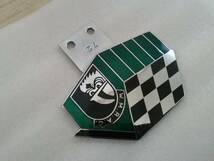 ドッグハウスレーシングクラブ（WMRAC Womans Motor Racing Doghouse Club Car Badge）オリジナル エナメルカーバッジ当時物中古超希少品_画像6