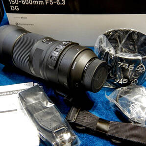 Nikon ニコン 新品同様 SIGMA 150-600mm F5-6.3 DG OS HSM 新品開封ほぼ未使用品 の画像2