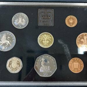 ＃20742 ユナイテッドキングダム イギリス プルーフコインコレクション ロイヤルミント 貨幣セット 1983年/1984年/1985年/1987年の画像2
