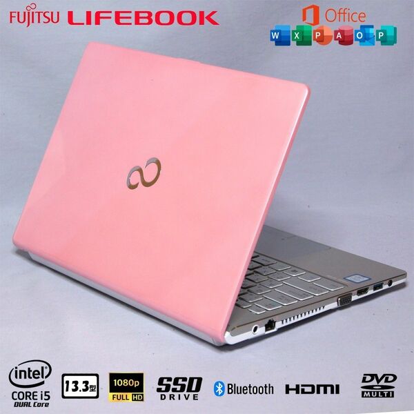 富士通 LIFEBOOK サクラエディション i5/SSD/8GB/フルHD