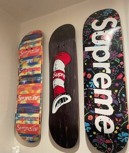 supreme skateboard 3枚セット