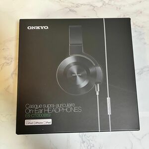 ONKYO オーバーヘッドタイプ　ヘッドホン ブラック　ヘッドホン　黒　ブラック　ES-CTI300 ヘッドフォン