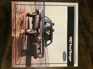 FORD/ Ford / Ranger/ automobile catalog / American version / US version / domestic stock goods / Ranger 