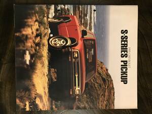 CHEVY/ 1995 S series pick up / automobile catalog / American version / US version / domestic stock goods / Chevrolet 