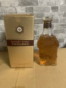 SUNTORY WHISKY EXCELLENCE サントリーウイスキー エクセレンス 80周年記念ボトル　箱付き　古酒　特級 