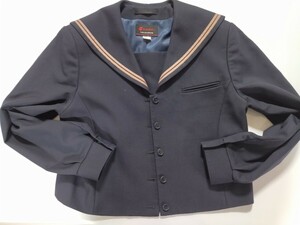 岡山県[岡山南高等学校]女子制服　155A　冬服セーラー服上着単品　最新モデル・KANKO