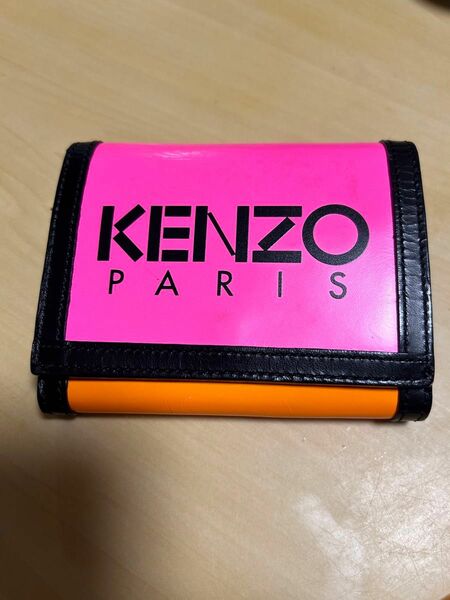 KENZO 折りたたみ財布【中古】