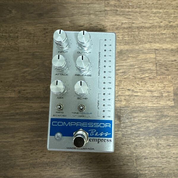 Empress Effects Bass Compressor Silver