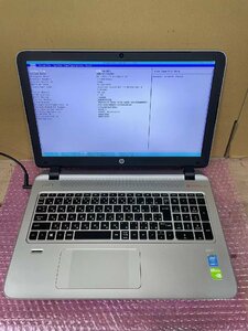 【ジャンク】HP ENVY 15 Notebook i7 1TB HDD BIOS動作確認済み