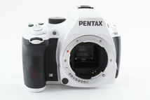 Pentax K-50 ペンタックス デジタル1眼カメラ ホワイト_画像3