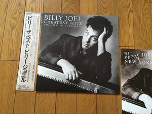★帯付！2枚組！ビリー・ジョエルのベスト盤！／ビリー・ザ・ベスト BILLY JOEL ※「ピアノ・マン」や「オネスティ」も収録