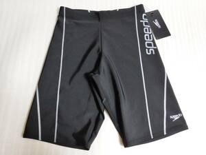 【タグ付き未着用】 Speedo スピード 競泳 水泳 フィットネス水着 Men's Jammer V メンズジャマー5 Lサイズ ブラック×グレイ 【送料無料】