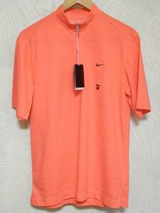 【タグ付き未着用】 NIKE GOLF ナイキゴルフ 半袖 ハーフジップTシャツ カットソー Mサイズ Dri-FIT 吸汗速乾 【送料無料】